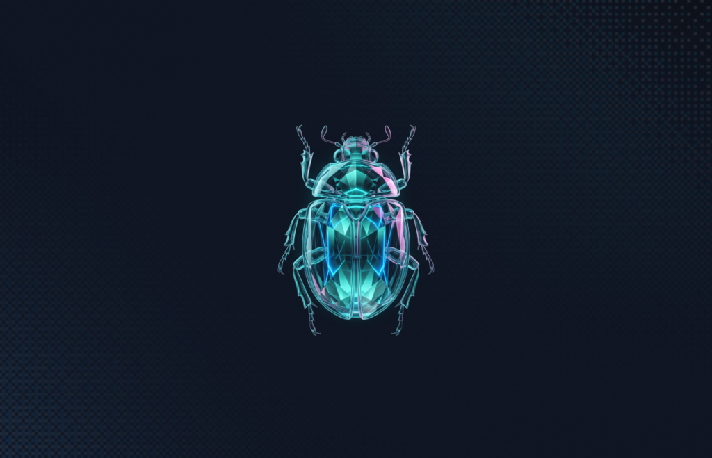 Glass bug beetle
