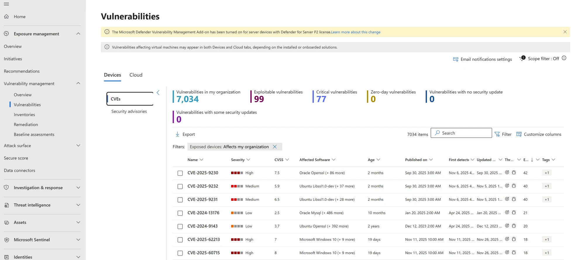 Microsoft Defender product screenshot